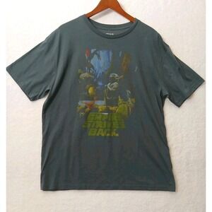 Rare The Empire Strikes Back Star Wars Yoda Movie Promo Shirt Sz XL